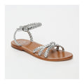 White Sun - Devalekha Sandals - Silver