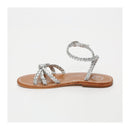 White Sun - Devalekha Sandals - Silver