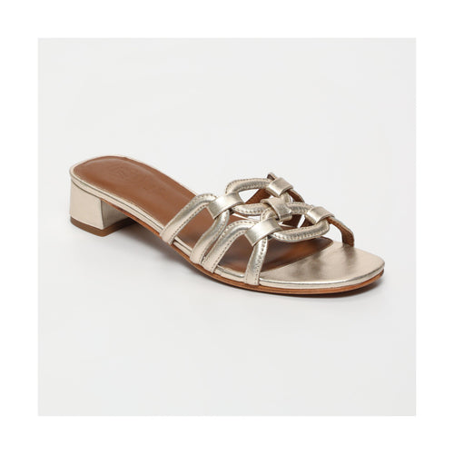 Canaqueese Mules - Platinum