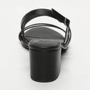 White Sun - Sandales Talon Kachi - Black Buff - Noir
