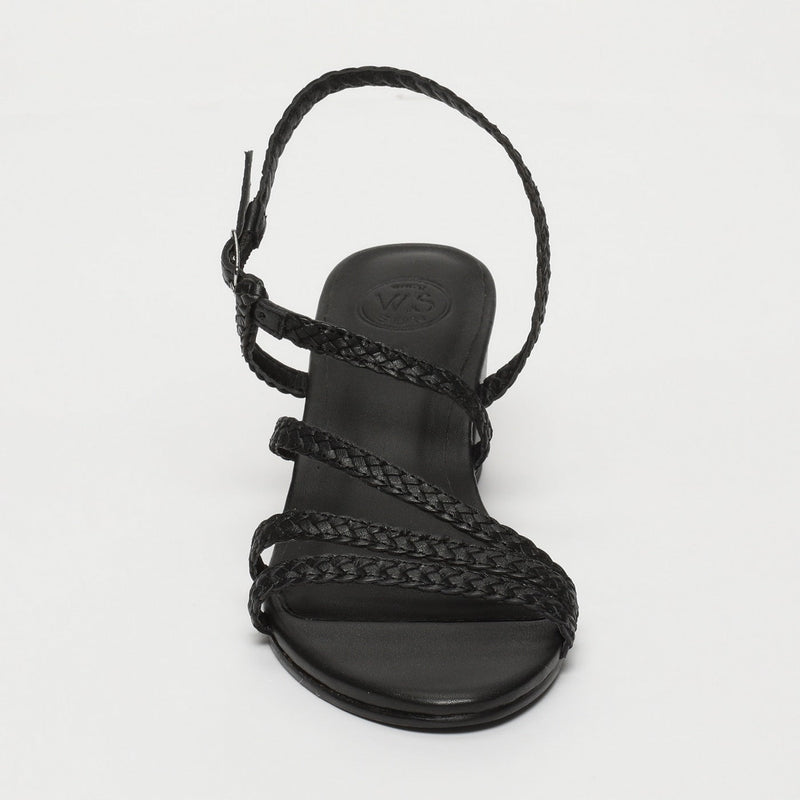 White Sun - Sandales A Talons Maha - Black