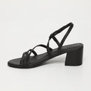 White Sun - Sandales A Talons Maha - Black