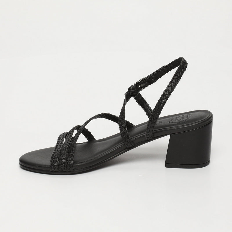 White Sun - Sandales A Talons Maha - Black