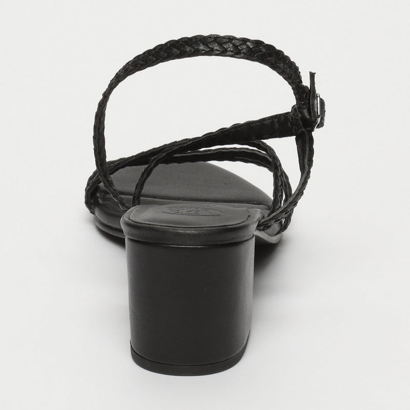 White Sun - Sandales A Talons Maha - Black