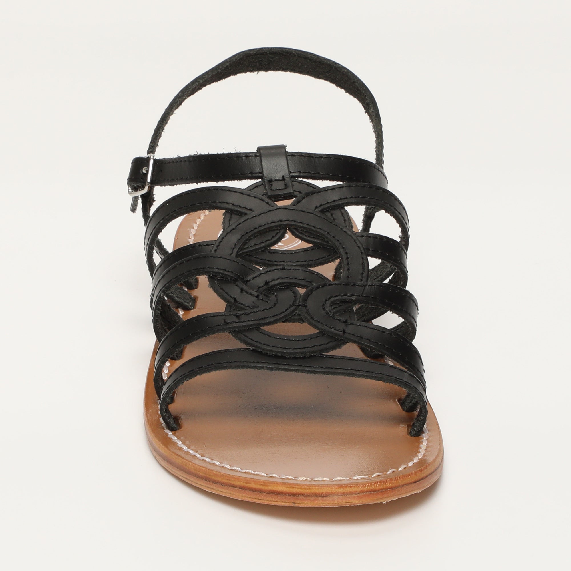 White Sun - Sandalias Henna - Buff negro - Negro