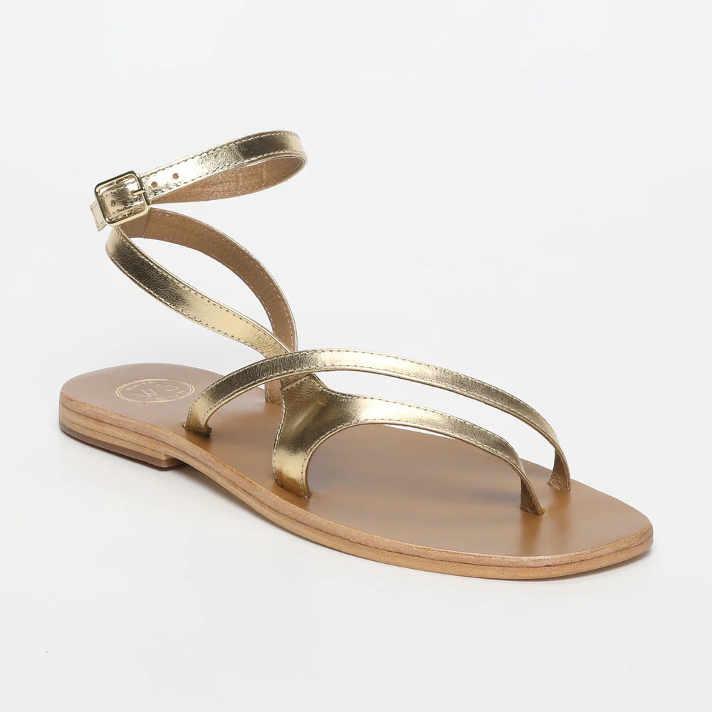 Tinley Sandals - Dark Gold
