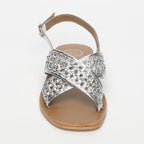 White Sun - Sandalias Baishakh - Piel de cabra plateada - Plateado