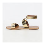 White Sun - Bharathi Sandals - Dark Gold - Women