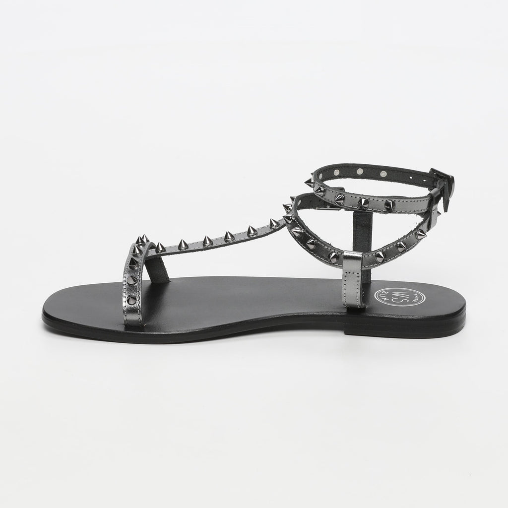 Fareani Sandals - Pewter