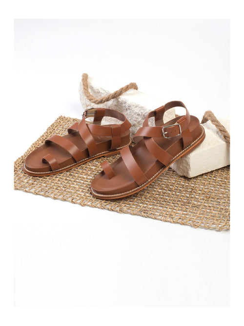 White Sun - Sandales Munera - Camel Buff - Camel