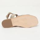 White Sun - Sandales Solana - Gold Goat Leather - Gold
