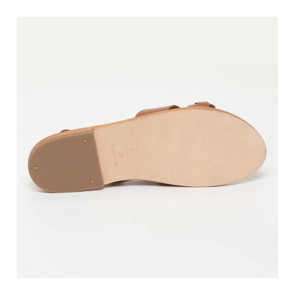 White Sun - Recas Sandals - Camel
