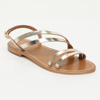 Sandales Ardila - Gold Goat Leather - Doré