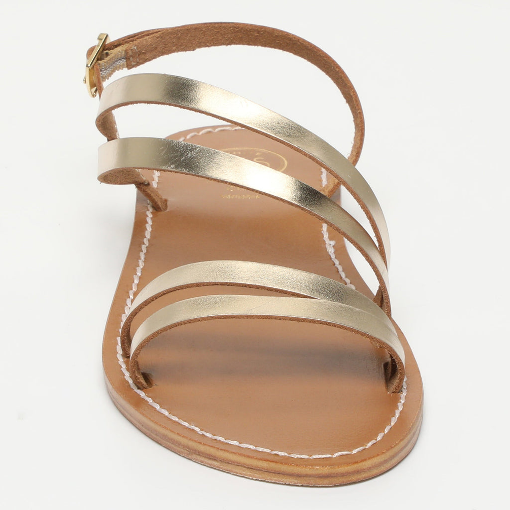 Sandales Ardila - Gold Goat Leather - Doré