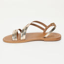 White Sun - Sandales Ardila - Gold Goat Leather - Doré