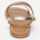 White Sun - Sandales Ardila - Gold Goat Leather - Doré