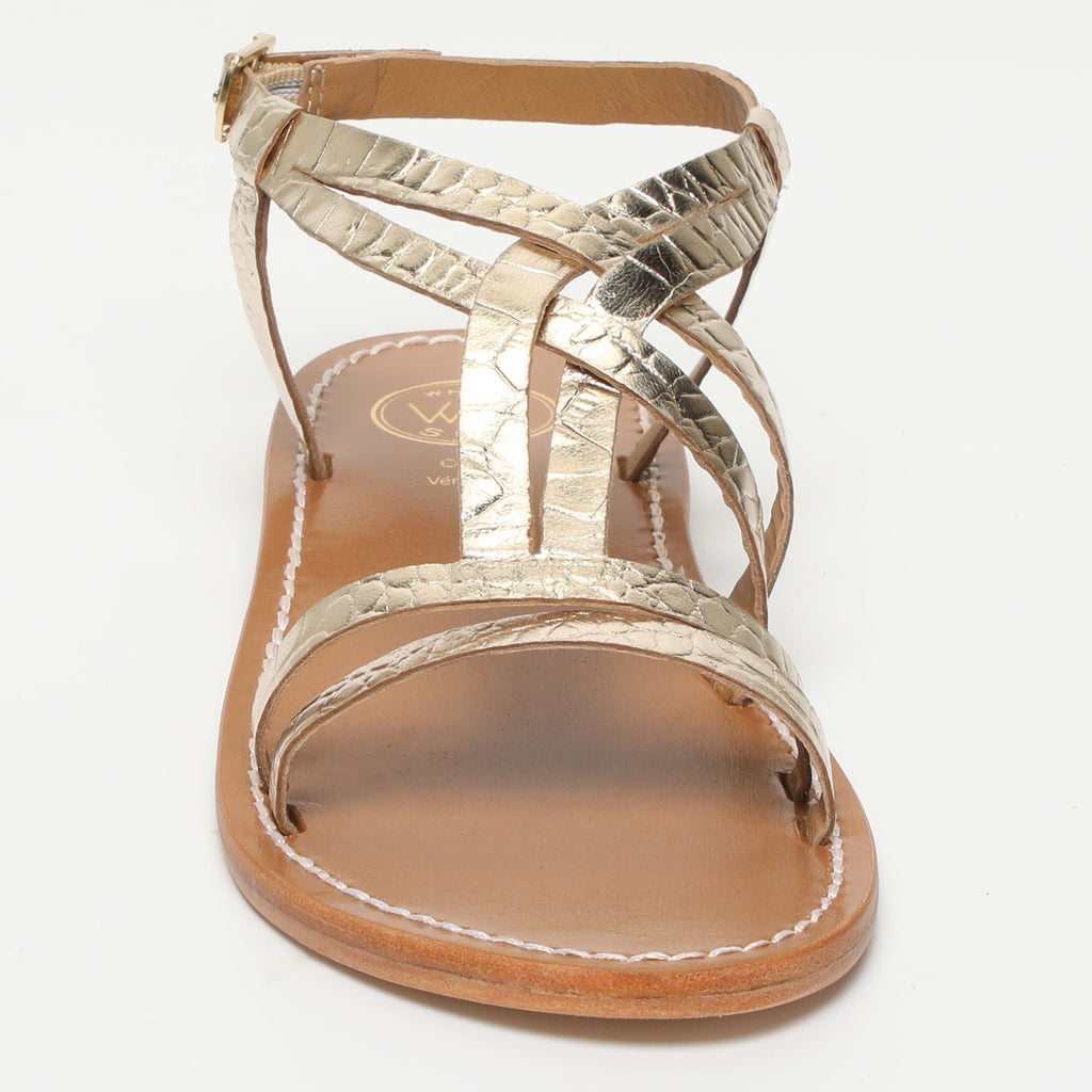 Berlanga Sandals - Light Gold