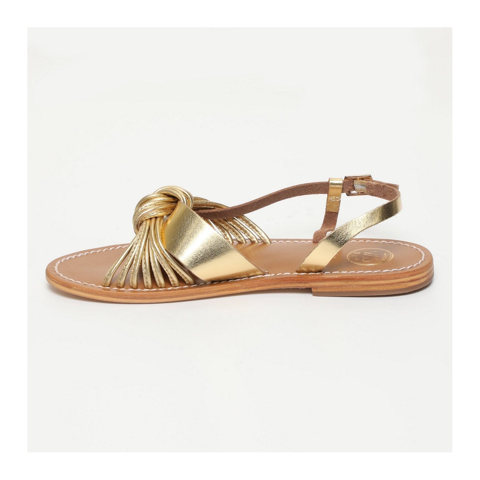 White Sun - Sandalias BeasDark Gold