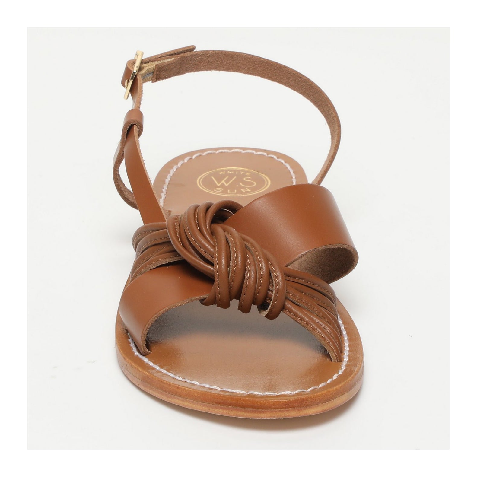 White Sun - Beas Sandals - Buff Brown - Brown