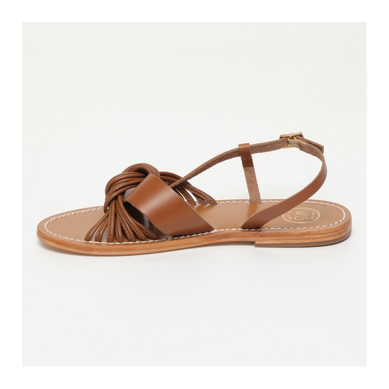 White Sun - Beas Sandals - Buff Brown - Brown