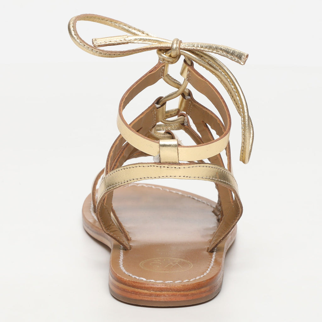 Zarza Sandals - Dark Gold