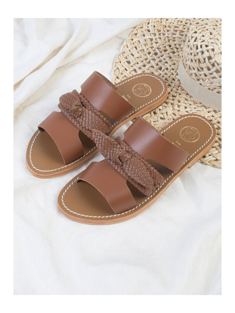 White Sun - Mules Evisa - Camel