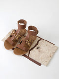 Sandales Rosazia - Camel Buff - Marron