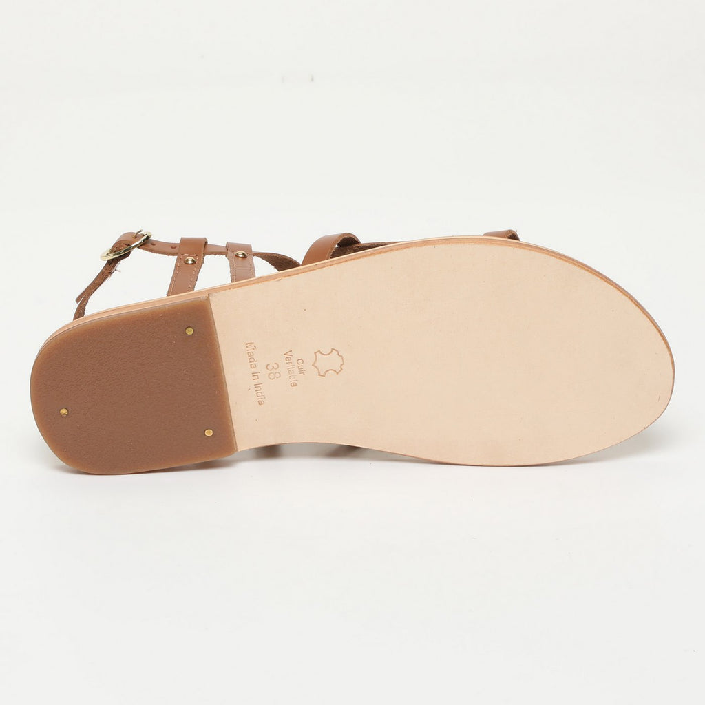 Sandales Bastia - Camel