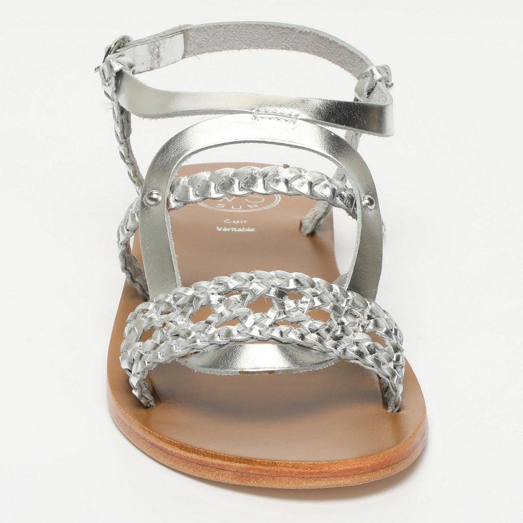 White Sun - Sandalias Castirla - Silver - Mujer