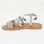 White Sun - Sandalias Castirla - Silver - Mujer