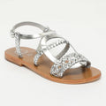 White Sun - Sandalias Castirla - Silver - Mujer