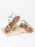 White Sun - Sandalias Cambia - Silver Buff - Plateado