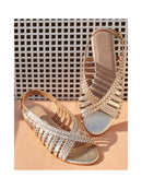 White Sun - Sandales Sampolo - Gold Buff - Gold