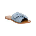 White Sun - Mules Alba - Ante de cabra azul claro - Azul