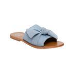 White Sun - Mules Alba - Ante de cabra azul claro - Azul