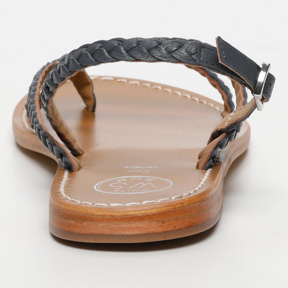 Oriole Sandals - Navy Goat Leather - Blue