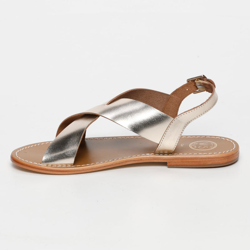 White Sun - Sandales Aulestes - Gold Buff - Gold