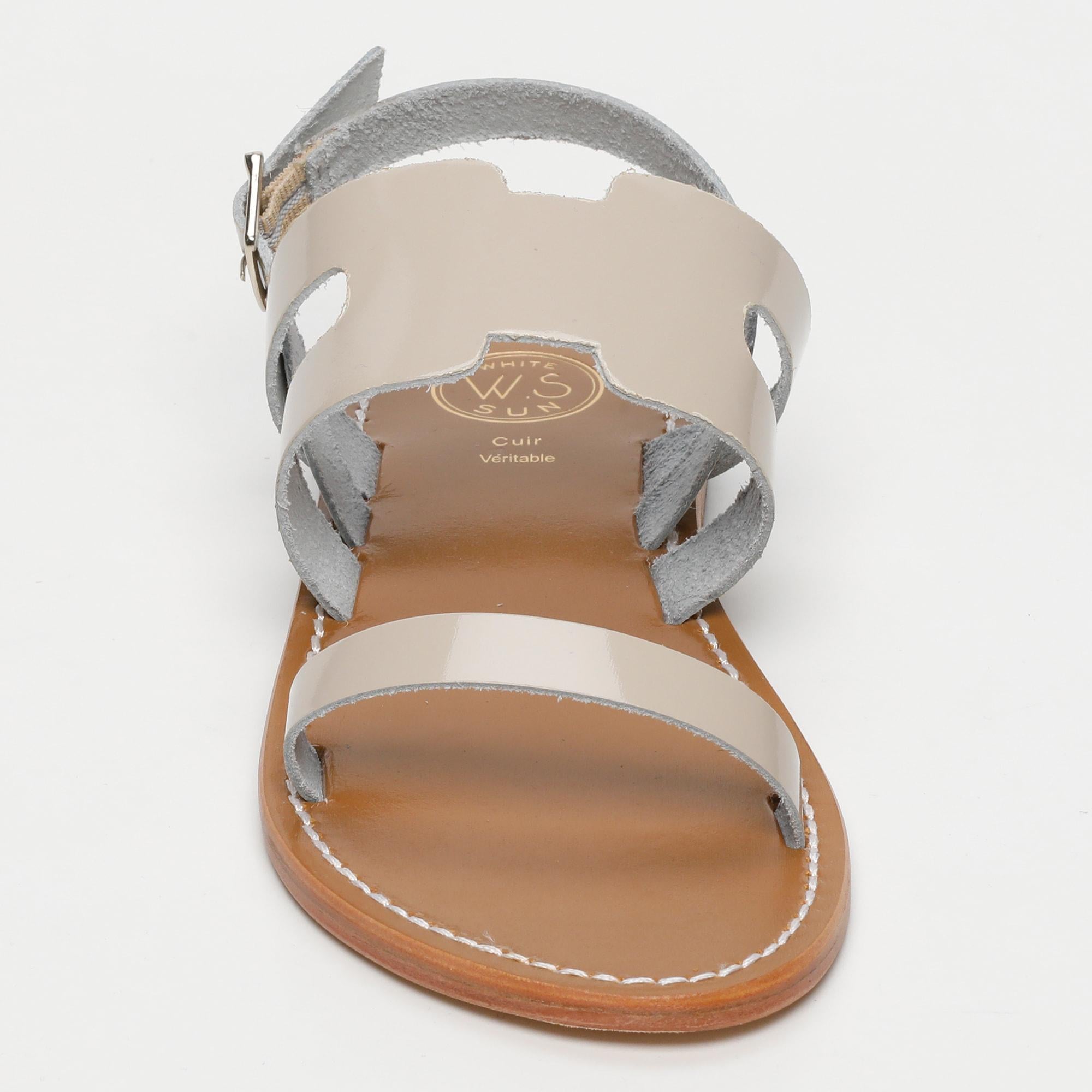 Sandales Davitza - Cream Patent