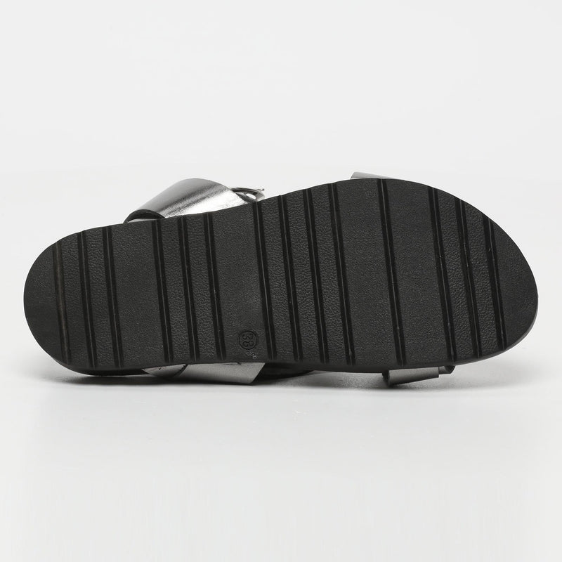 Sol Blanco - Sandalias Heia - Pewter Buff - Pewter