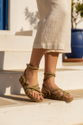 Ava Sandals - Olive