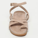 White Sun - Sandales Ava - Light Beige Goat Suede - Light Beige