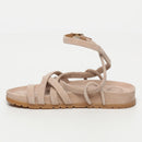 Sol Blanco - Sandalias Ava - Ante de cabra beige claro - Beige claro