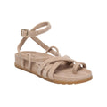 White Sun - Sandalias Ava - Ante de piel de cabra beige claro - Beige claro