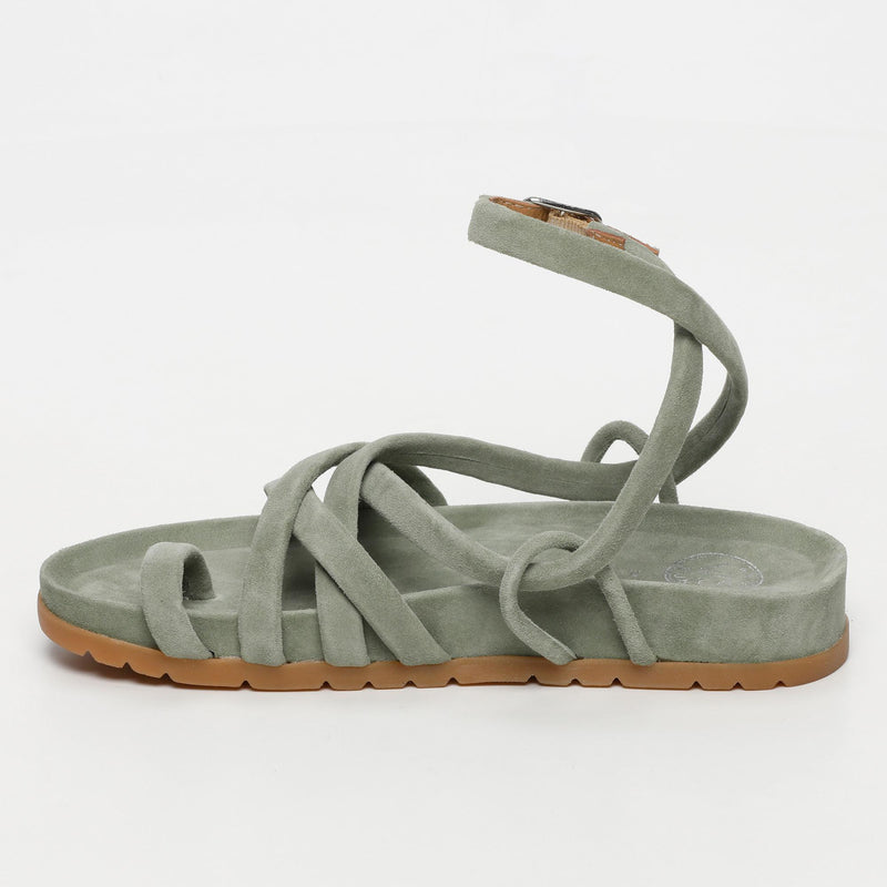 Sandalias Ava - Caqui Claro