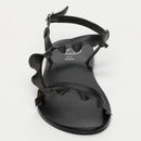 White Sun - Sandalias Harper - Napa Oveja Negra - Negro