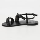 White Sun - Sandalias Harper - Napa Oveja Negra - Negro