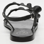 White Sun - Sandali Harper - Black Sheep Nappa - Black
