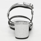 Sandales Darshika - Silver Crackle
