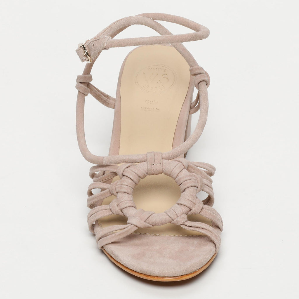 White Sun - Sandalia de tacón Deekshitha - Beige