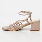 White Sun - Sandalia de tacón Deekshitha - Beige